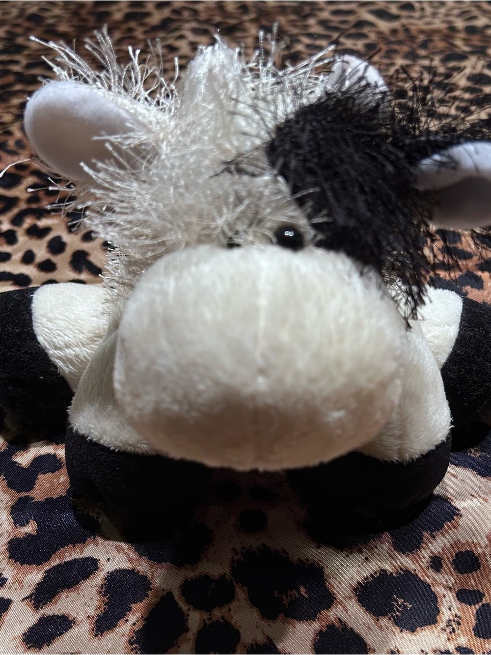 Ganz Webkinz Retired Cow Plush Toy - No Tag & no code
